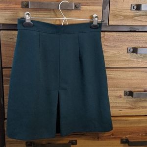 Vintage forest green dress skirt